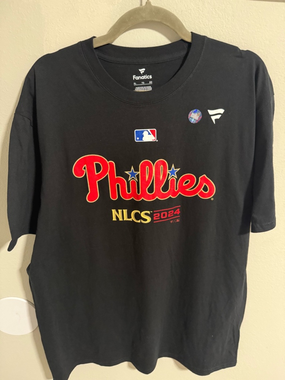 Fanatics Black Phillies NLCS 2024 Graphic Tee